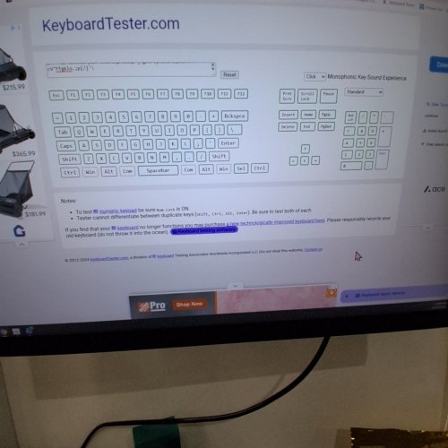 2PC LOGITECH MK120 WIRED DESKTOP KEYBOARD AND MOUSE COMBO - BLACK (MODEL : MK210 CORDED) image 3