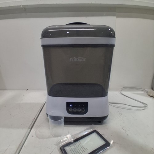 DR. BROWNS ALL-IN-ONE BABY BOTTLE / PACIFIER STERILIZER & DRYER - GREY (MODEL: AC177) image 3
