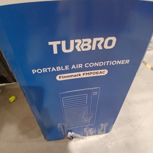 TURBRO FINNMARK PORTABLE AIR CONDITIONER, DEHUMIDIFIER & FAN - 10,000BTU - UP TO 400 SQ. FT - WHITE (MODEL: FMP06AC) image 13