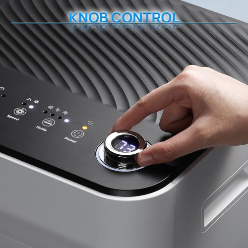 TURBRO FINNMARK PORTABLE AIR CONDITIONER, DEHUMIDIFIER & FAN - 10,000BTU - UP TO 400 SQ. FT - WHITE (MODEL: FMP06AC) image 3