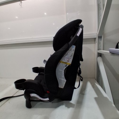 EVENFLO CHASE PLUS 2-IN-1 BOOSTER CAR SEAT FOR KIDS, 5-POINT HARNESS CONVERTS TO HIGH BACK BOOSTER - HURON/BLACK/GREY (MODEL: 30712344C) image 4