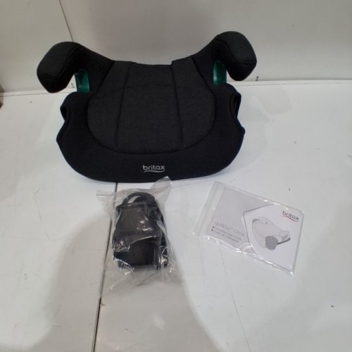 BRITAX UPNGO CLICK BACKLESS BOOSTER CAR SEAT WITH RIGID LUAS - 120LB - RAVEN BLACK (MODEL:E1D487A) image 3