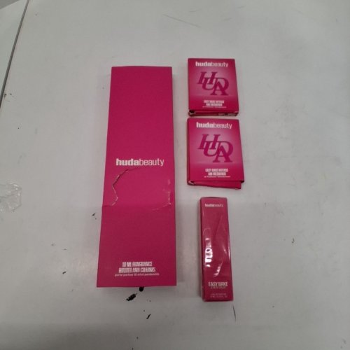 4PC HUDA BEAUTY FRAGRANCE ROLLER AND AIR FRESHENERS AND 10 ML FRAGRANCE HOLDER & CHARMS image 3