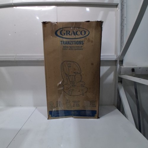 GRACO C20 TRANZITIONS 3-IN-1 HARNESS BOOSTER CAR SEAT - 100LBS CAP - BLACK (MODEL: 2035724) image 9