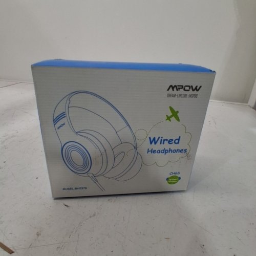 KID'S MPOW WIRED HEADPHONES - RED/BLACK (MODEL:BH297B) image 3