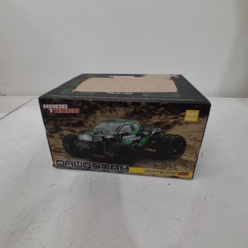 HAIBOXING 1:18 REMOTE CONTROL CAR 4X4 "RACE TRUCK" - 36KM/H TOP SPEED - BLACK/GREEN - (MODEL: 18859) image 5