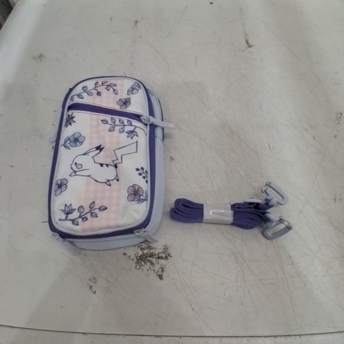 POWERA NINTENDO POKEMON PIKACHU GARDEN CROSSBODY BAG FOR NINTENDO SWITCH OLED/LITE - WHITE/PURPLE/PINK image 2