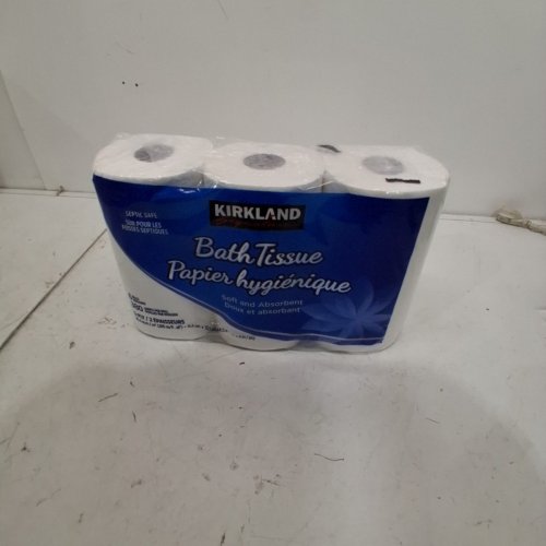 6PK KIRKLAND SIGNATURE 2-PLY WIDE BATHROOM TISSUE / TOILET PAPER - WHITE (MODEL: 6262016) image 2