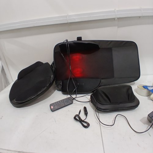 BELHOPE 5-IN-1 SHIATSU MASSAGER WITH HEAT & KNEADING FOR NECK, SHOULDER, BACK, WAIST & THIGHS - BLACK (MODEL: ‎SJD-01) image 2