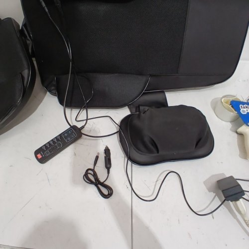 BELHOPE 5-IN-1 SHIATSU MASSAGER WITH HEAT & KNEADING FOR NECK, SHOULDER, BACK, WAIST & THIGHS - BLACK (MODEL: ‎SJD-01) image 4