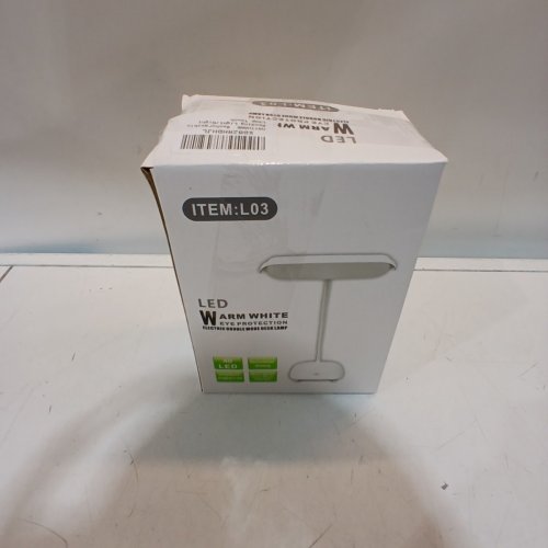 MAYTHANK LED RECHARGEABLE CORDLESS GOOSENECK DESK LAMP - 4200 MAH - WHITE (MODEL: L03) image 4