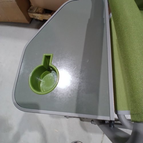 COLEMAN DIRECTORS XL CAMP CHAIR WITH SIDE TABLE AND COOLER - 21" X 21" - 350LBS CAP - GREEN (MODEL: 2000023890) image 3
