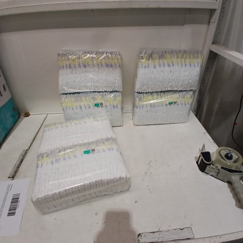 186PK PAMPERS SWADDLERS DISPOSABLE DIAPERS - SIZE 2 image 2