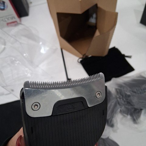 9PC GEETIAN QUICK CUT HAIR CLIPPER WITH 9 GUIDE COMBS USB RECHARGEABLE - (MODEL:HJ2018) image 4