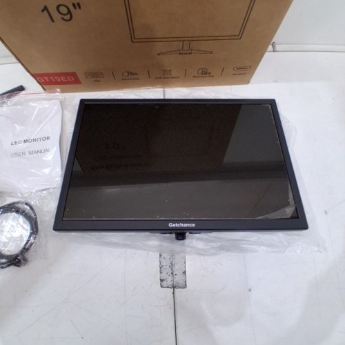 GETCHANCE LED MONITOR - 19" - 75HZ - 24W - 12V - BLACK (MODEL: GT19ED) image 4
