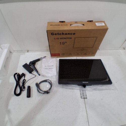 GETCHANCE LED MONITOR - 19" - 75HZ - 24W - 12V - BLACK (MODEL: GT19ED) image 5