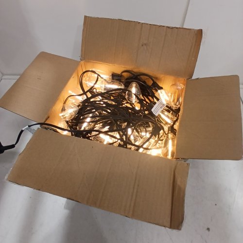 OHLUX OUTSIDE SHATTERPROOF STRING LED LIGHTS - 120FT - 2200K - BLACK image 2