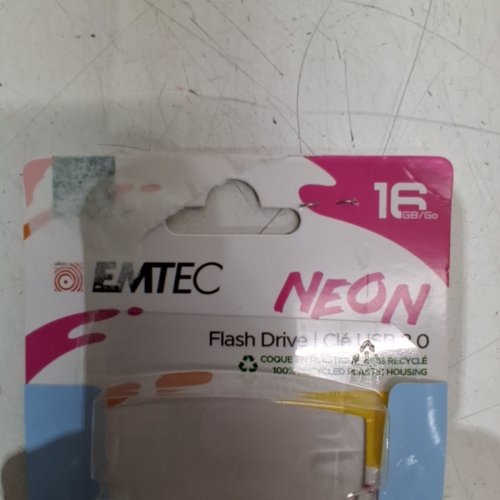 3PK EMTEC NEON USB FLASH DRIVES - 16GB USB EACH - ASSORTED (MODEL: C410) image 3