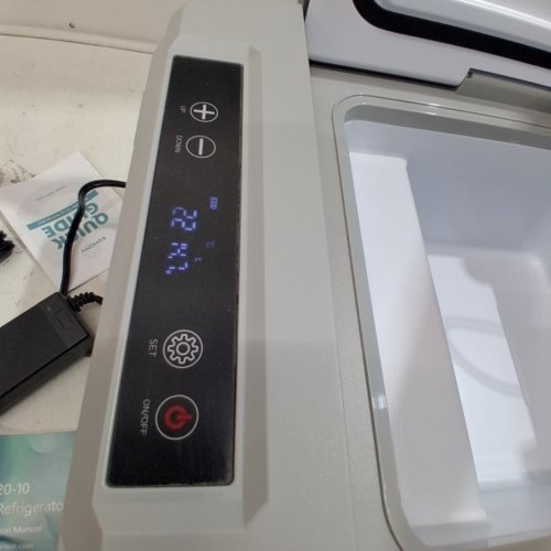 EUHOMY CAR REFRIGERATOR COMPRESSOR ELECTRIC COOLER WITH APP CONTROL - 10L - GREY (MODEL: CF020-10) image 2