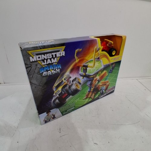 MONSTER JAM SMASH & BASH CRASH COURSE MONSTER TRUCK PLAYSET image 2