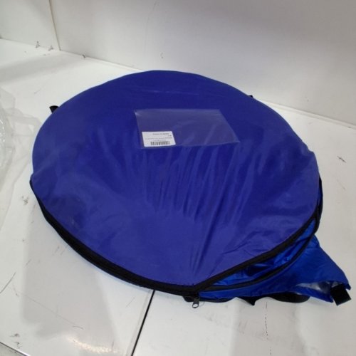 BREKMIS POP UP PORTABLE CAMPING TENT PRIVACY SHELTER - 74" X 47" X 47" - BLUE image 4