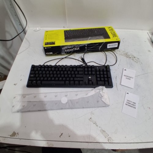 CORSAIR K70 CORE RGB MECHANICAL GAMING KEYBOARD WITH ABS DOUBLE SHOT KEYCAPS - BLACK (MODEL:CH-910981E-NA) image 4