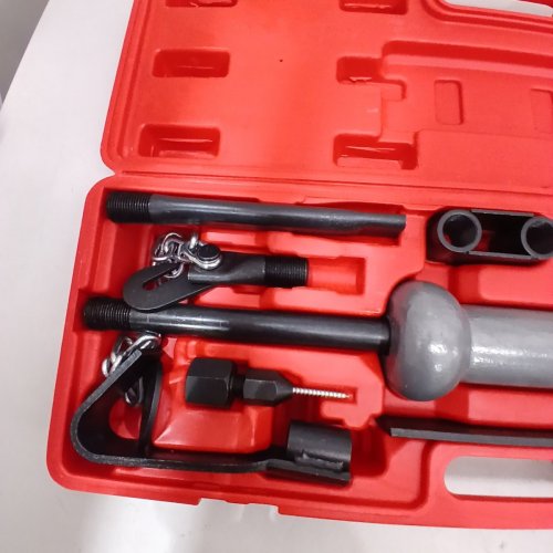 13PC HEAVY-DUTY AUTO BODY DENT REMOVAL KIT WITH CARRYING CASE & CUSTOMIZABLE REPAIR ATTACHMENTS - 10LBS (MODEL: XPT9020) image 3