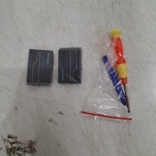 2PK HISEWEN LITHIUM ION BATTERY AND LED USB CHARGER PS4 CONTROLLLER REPLACEMENTS - BLACK image 2