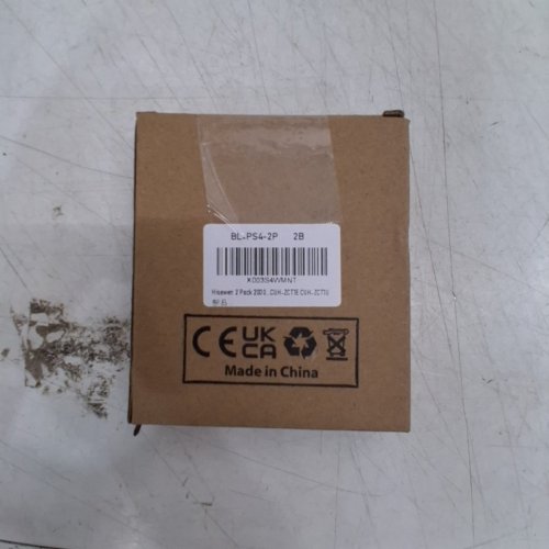 2PK HISEWEN LITHIUM ION BATTERY AND LED USB CHARGER PS4 CONTROLLLER REPLACEMENTS - BLACK image 3