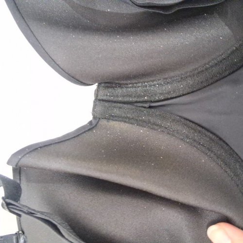 WOMEN'S BUILT-IN CUP SHAPEWEAR DRESS - 2XL - BLACK image 4