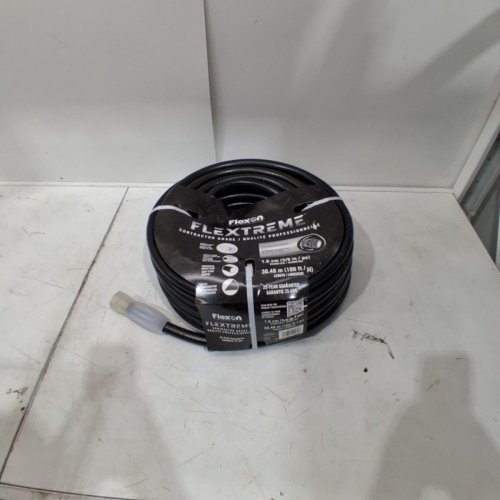 FLEXON FLEXTREME CONTRACTOR GRADE HOSE WITH GUARD & GRIP - 5/8" X 100FT - BLACK (MODEL: 1765024) image 2