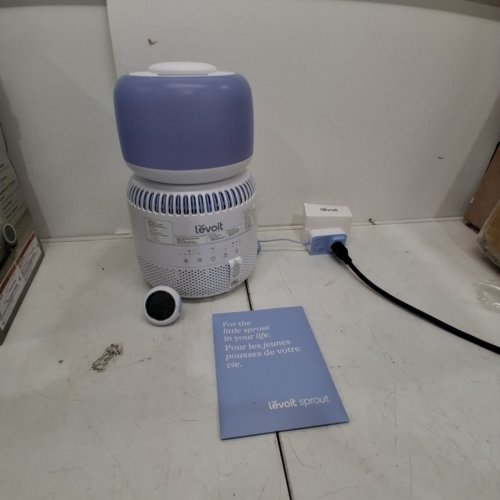 LEVOIT SMART SPROUT EVAPORATIVE HUMIDIFIER - 24V - BLUE/WHITE - (MODEL: LEH-B381S-WCA) image 3