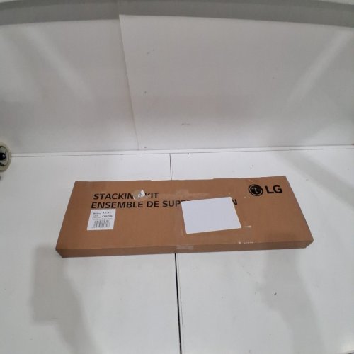 LG ELECTRONICS LAUNDRY FRONT LOAD STACKING KIT - 27'' - CHROME (MODEL: KSTK4) image 4