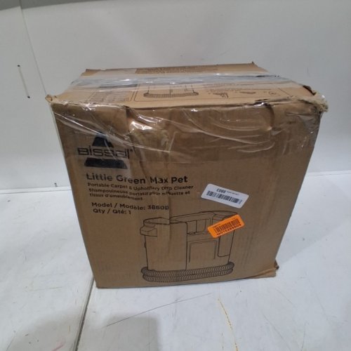 BISSELL LITTLE GREEN PET MAX PORTABLE CARPET CLEANER (MODEL: 3860B) image 5