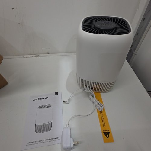 POMORON AIR PURIFIER WITH 3 LAYER FILTRATION - COVERS UP TO 430SQFT - WHITE (MODEL: MJ012H) image 4