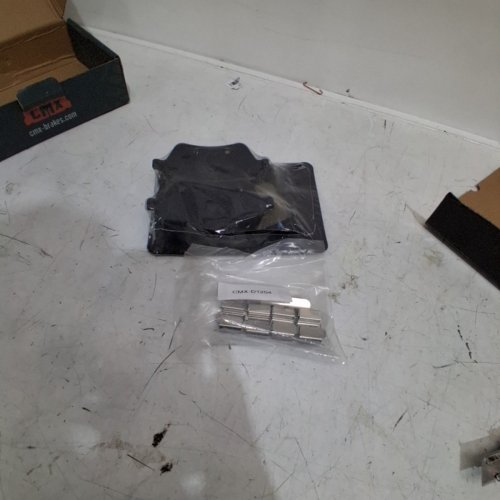 CMX FRONT CERAMIC DISC BRAKE PADS REPLACEMENT - FITMENT FOR MINI COOPER COUNTRYMAN & PACEMAN GREY/BLACK - (MODEL: CMX-D1204) image 2