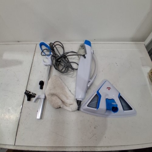 BISSELL POWEREDGE 2-IN-1 MULTI-SURFACE STEAM MOP & HANDHELD CLEANER - WHITE/BLUE (MODEL: 2078C) image 3