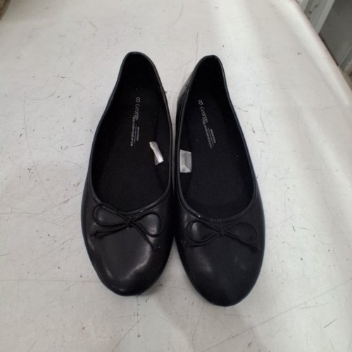 WOMeNS GEORGE BALLET FLATS - SIZE 8 - BLACK image 2
