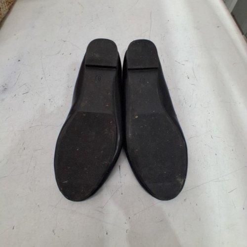 WOMeNS GEORGE BALLET FLATS - SIZE 8 - BLACK image 3