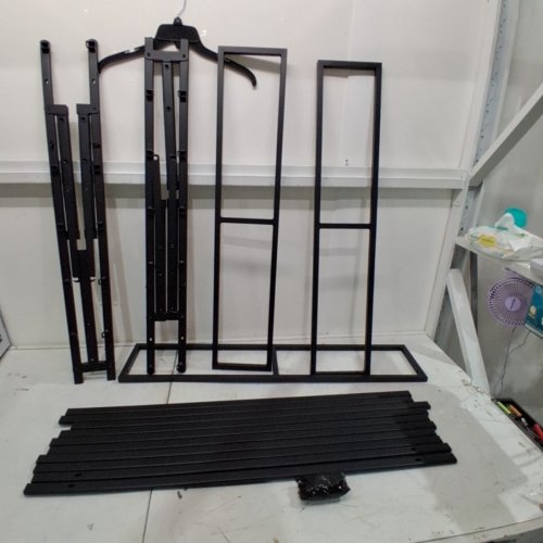 ZINUS DAWN BED FRAME MATTRESS FOUNDATION EASY ASSEMBLY - TWIN(38" X 75" X 14") - BLACK (MODEL: OLB-ASB-T) image 2
