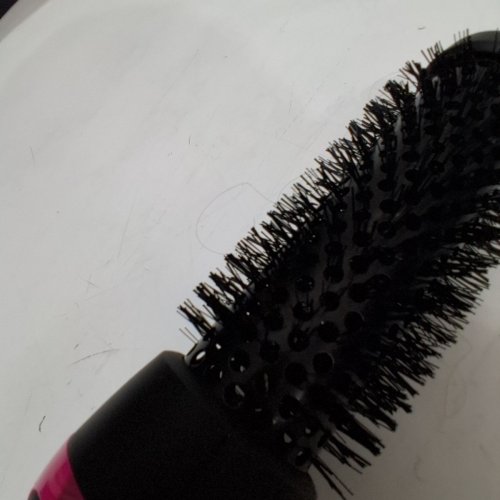REVLON ONE-STEP ROOT-BOOSTER ROUND DRYER & STYLER BRUSH - 1.5" - BLACK/PINK (MODEL: RVDR5292F) image 4
