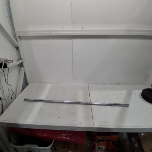 STEEL STRAIGHT EXERCISE BARBELL - 47" image 2