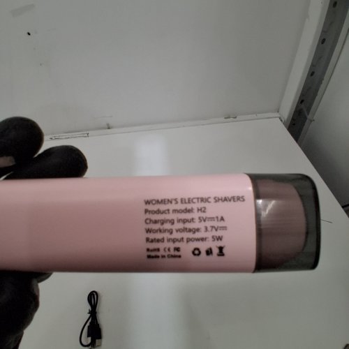 2-IN-1 ELECTRIC SHAVER AND HAIR REMOVER - WATERPROOF - USB-C RECHARGEABLE - PINK (MODEL: H2) image 5