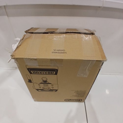 DELONGHI LINEA CLASSIC ESPRESSO MACHINE WITH MILK FROTHER - SILVER (MODEL: ‎EM450M) image 10