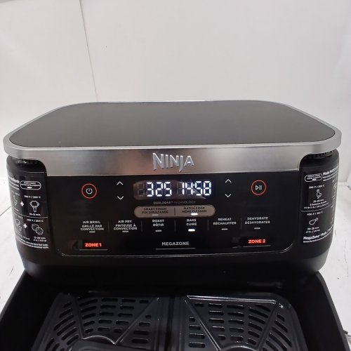 NINJA FOODI 6-IN-1 DUALZONE FLEXBASKET AIR FRYER - 7QT MEGA ZONE - BLACK (MODEL: DZ071C) image 2