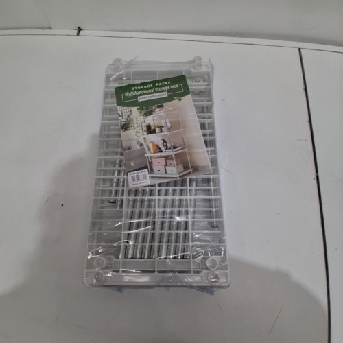 STORAGE SHELF / RACK WITH 4 TIERS - WHITE (MODEL : 6601) image 3