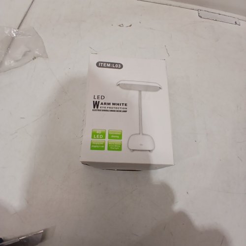 LED DESK LAMP - WHITE (ITEM: L03) image 5