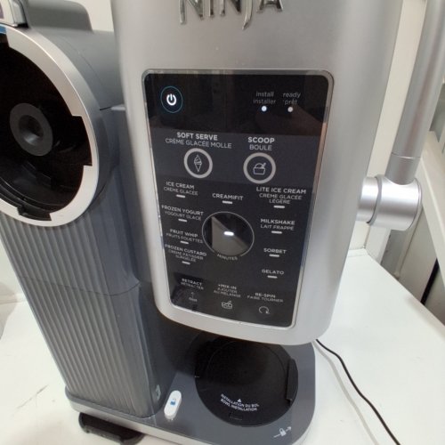 NINJA CREAMI SWIRL 13-IN-1 SOFT SERVE ICE CREAM AND FROZEN TREAT MACHINE - BLACK/GREY/SILVER (MODEL: NC701C) image 2