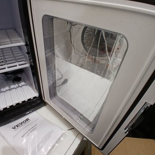 SCIENTIFIC EGG INCUBATOR AND HATCHER REPTILE INCUBATOR, CORDED PRECISE TEMPERATURE CONTROL FROM 5-42°C - 25L - 19" X 13" X 15" - BLACK (MODEL:XHC-25) image 4