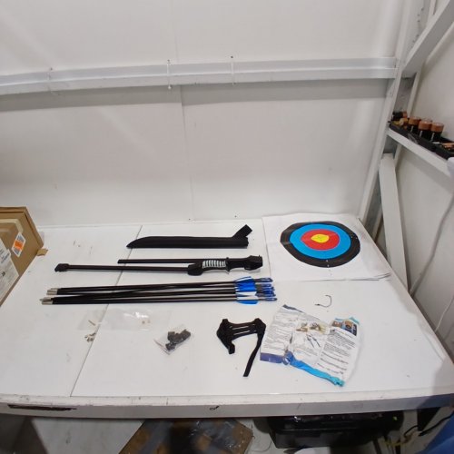 MXESSUA BEGINNER RECURVE BOW & ARROW SET - 45" /18LB - BLACK image 2